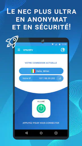 VPN - proxy rapide + sécurisé screenshot