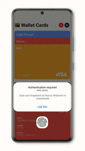 Wallet Cards | Portefeuille screenshot