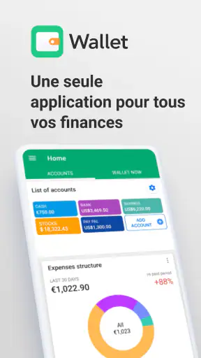 Wallet - Suivi de budget screenshot