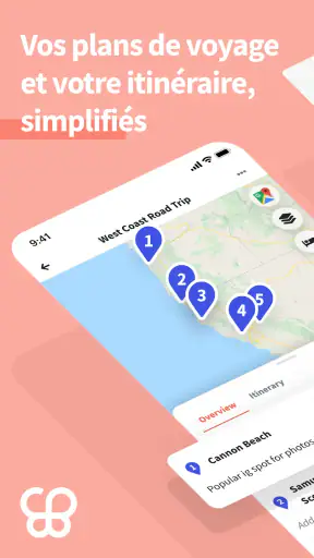 Wanderlog: Map & Plan Voyages screenshot