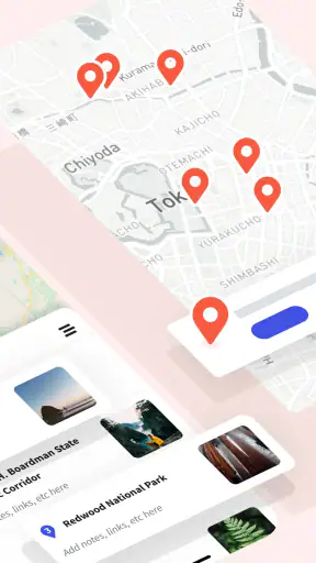 Wanderlog: Map & Plan Voyages screenshot