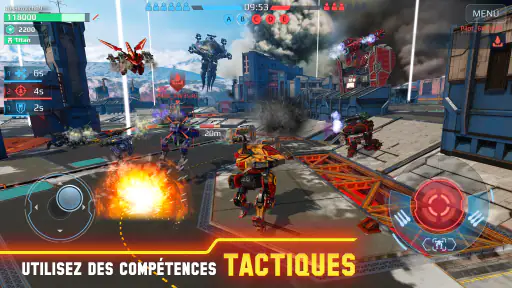 War Robots. PvP Multi-joueur screenshot