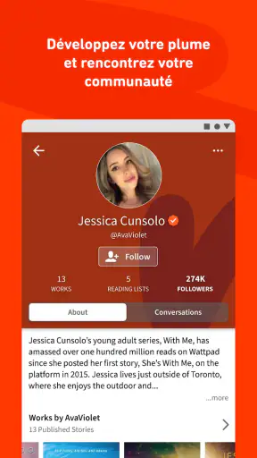 Wattpad - Lire & Écrire screenshot