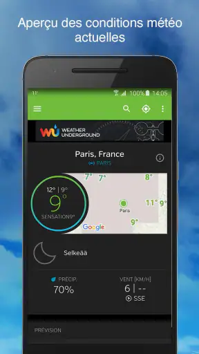 Weather Underground screenshot