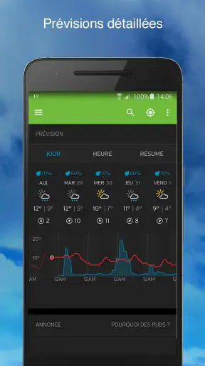 Weather Underground screenshot
