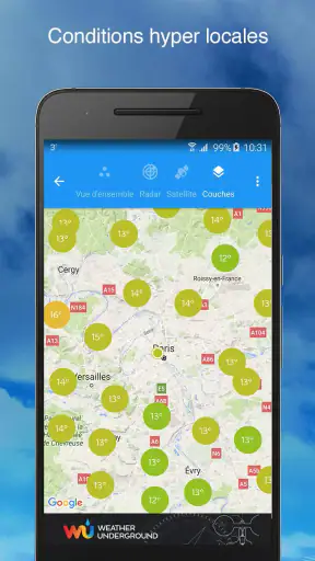 Weather Underground screenshot