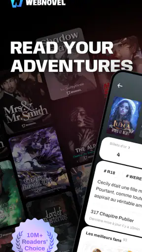 WebNovel - romans et webtoons screenshot