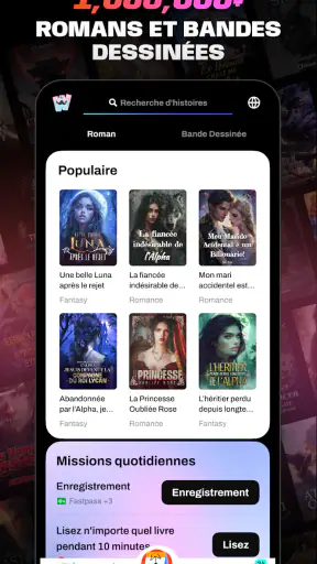 WebNovel - romans et webtoons screenshot