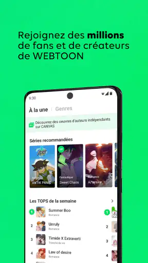 WEBTOON screenshot