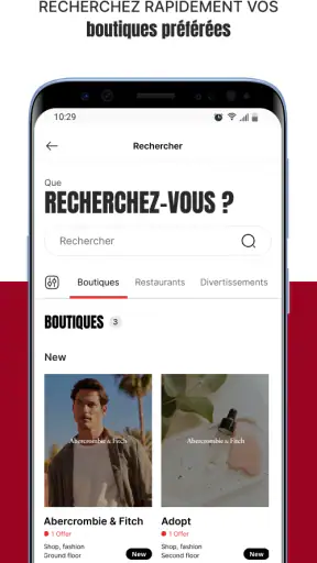 Westfield - l'app shopping screenshot