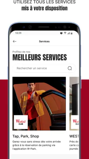 Westfield - l'app shopping screenshot