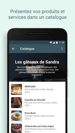 WhatsApp Business screenshot