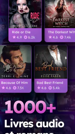 WhisperFM - Livres audio screenshot