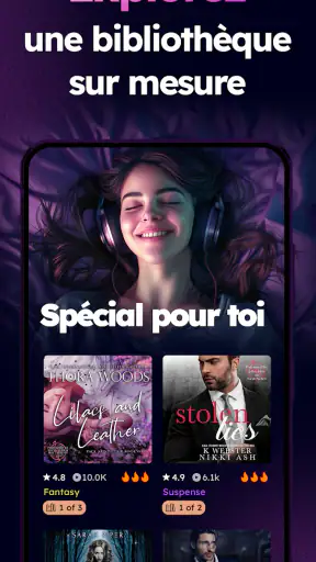 WhisperFM - Livres audio screenshot