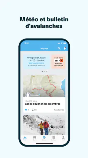 Whympr : Montagne et Outdoor screenshot