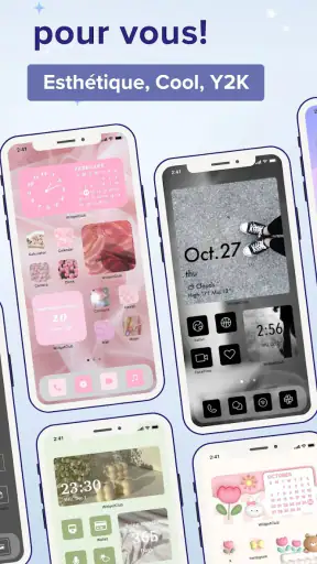 Widget & Icône : Thèmes Phone screenshot