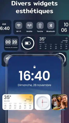 Widgets et Thèmes : iWidgets screenshot