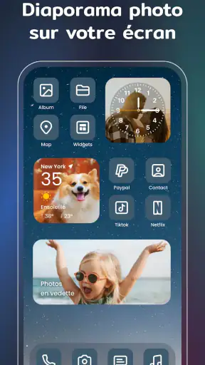 Widgets et Thèmes : iWidgets screenshot