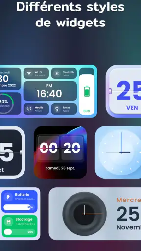 Widgets et Thèmes : iWidgets screenshot