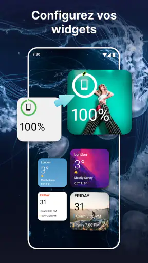Widgets OS 17: Widgets Colorés screenshot