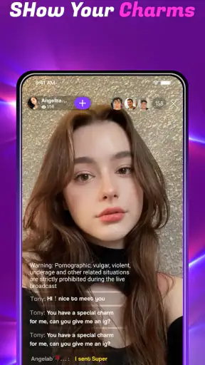 Wigo Live-Live Video Chat screenshot