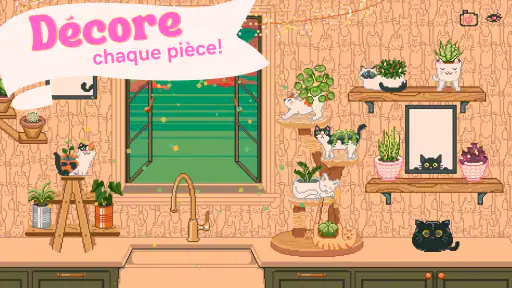 Window Garden - Jeu Idle Lofi screenshot