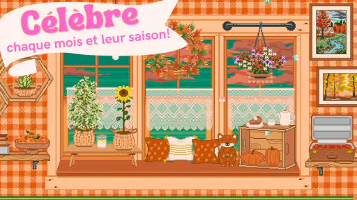 Window Garden - Jeu Idle Lofi screenshot