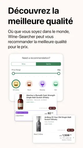 Wine-Searcher screenshot