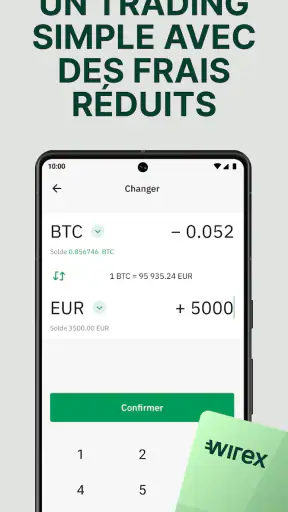 Wirex: Crypto et Finance App screenshot
