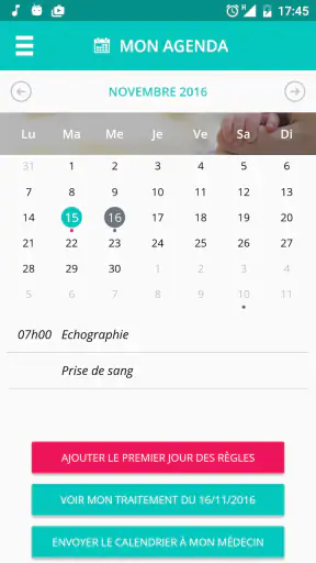 WiStim - Suivi de PMA screenshot