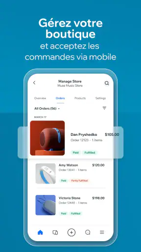 Wix - Créer un site web screenshot