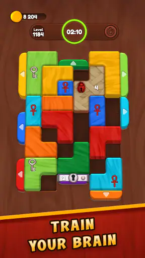 Wood Color Jam - Puzzle screenshot