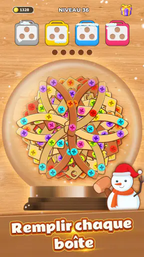 Woodle Screw Jam: Puzzle à Vis screenshot