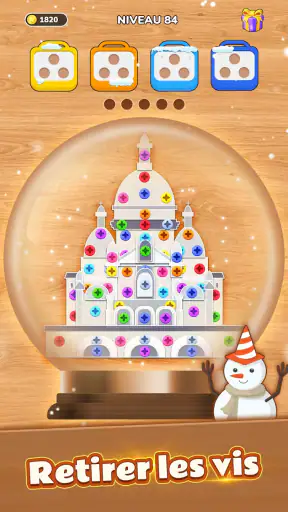Woodle Screw Jam: Puzzle à Vis screenshot