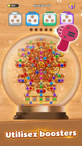 Woodle Screw Jam: Puzzle à Vis screenshot