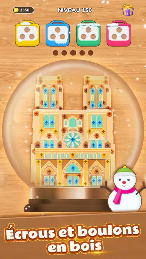 Woodle Screw Jam: Puzzle à Vis screenshot