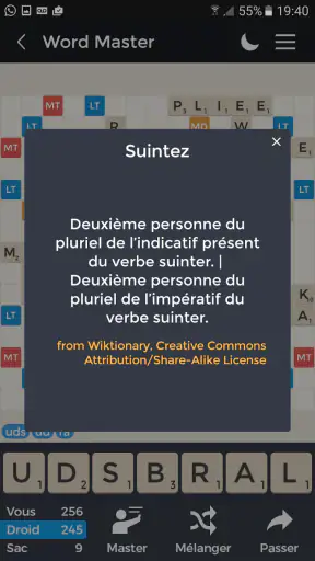 Word Master - Mots Croisés screenshot