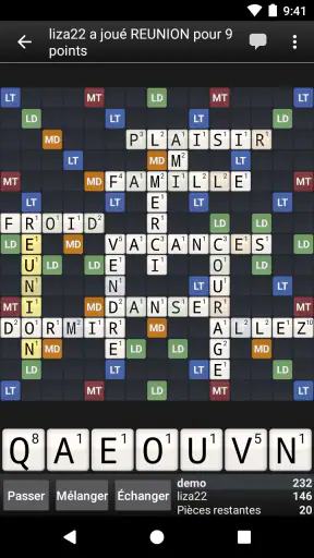Wordfeud Premium screenshot
