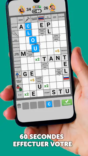 Wordgrams - Mots croisés screenshot