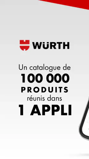 Würth -Outillage Professionnel screenshot