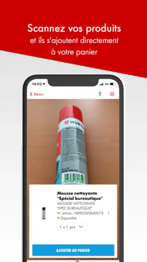 Würth -Outillage Professionnel screenshot