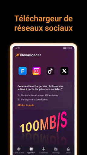 X Downloader & Video Player screenshot