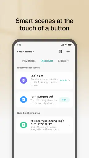 Xiaomi Home screenshot