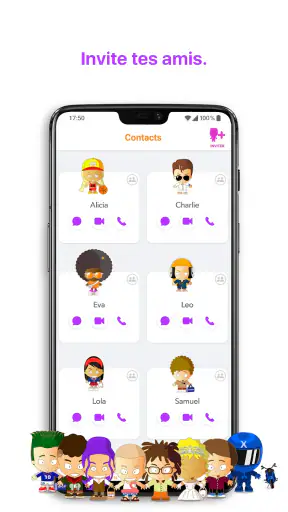 Xooloo Messenger Kids screenshot
