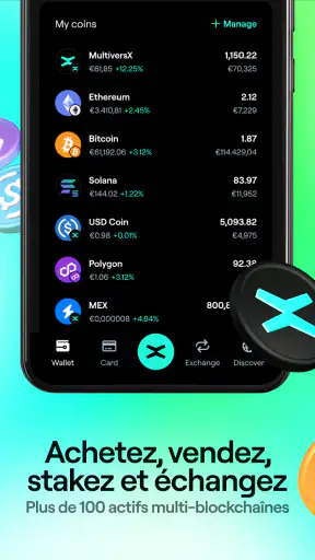 xPortal: Portefeuille Crypto screenshot