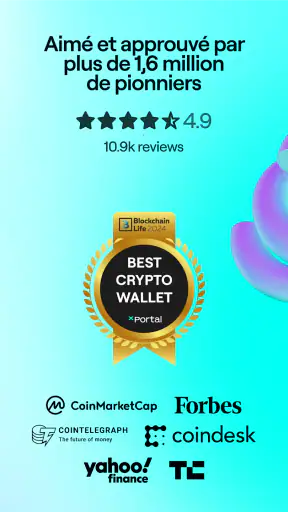 xPortal: Portefeuille Crypto screenshot