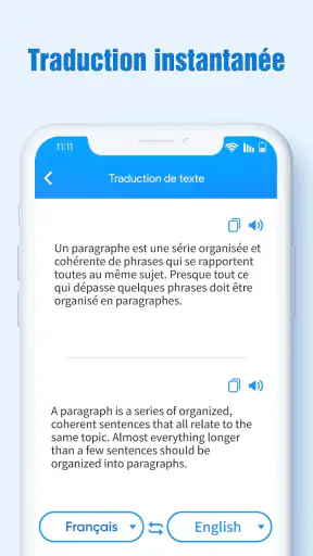 XTraduction: Photo, Texte, PDF screenshot