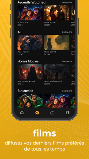 Xtream IPTV player screenshot