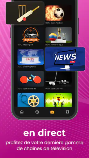 Xtream IPTV player screenshot
