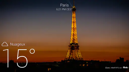 Yahoo Météo screenshot